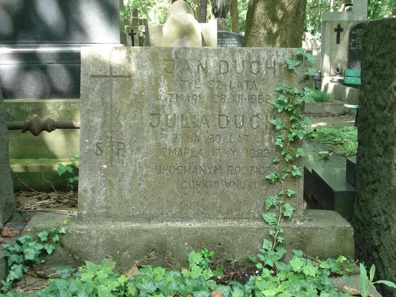 Zdjęcie grobu Julia Duch (2)