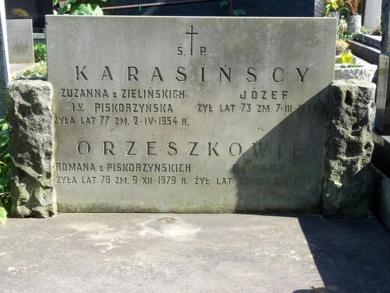 Zdjęcie grobu Romana Orzeszko (2)