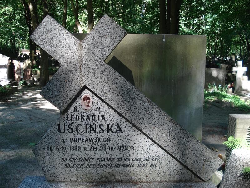 Zdjęcie grobu Leokadia Uścińska (1)