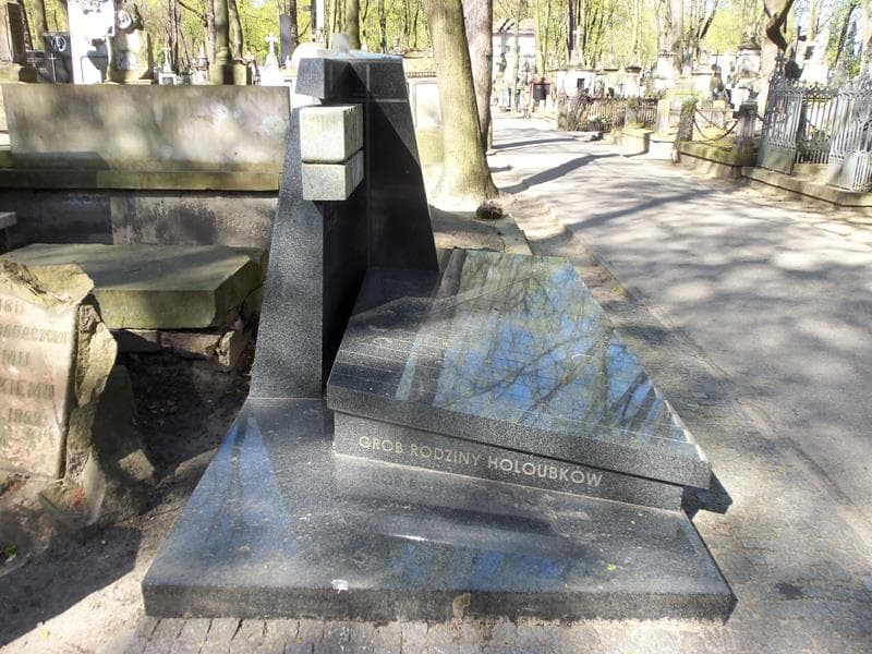 Zdjęcie grobu Gustaw Holoubek (1)