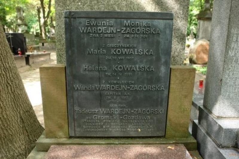 Zdjęcie grobu Tadeusz Wardejn-Zagórski (2)