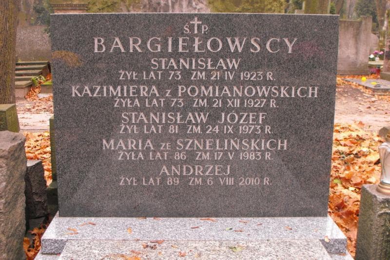 Zdjęcie grobu Andrzej Bargiełowski (2)
