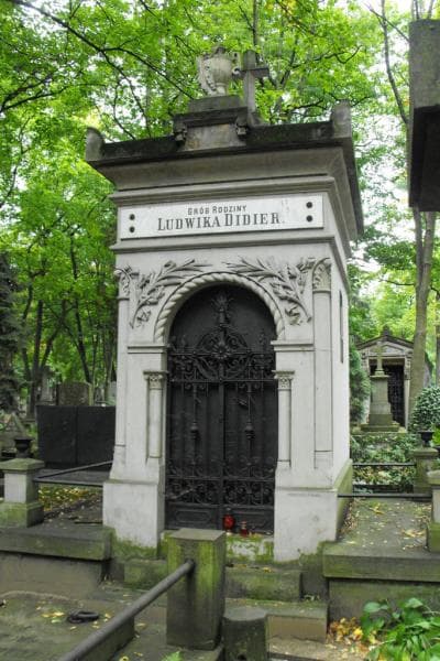 Zdjęcie grobu: Ludwik Didier