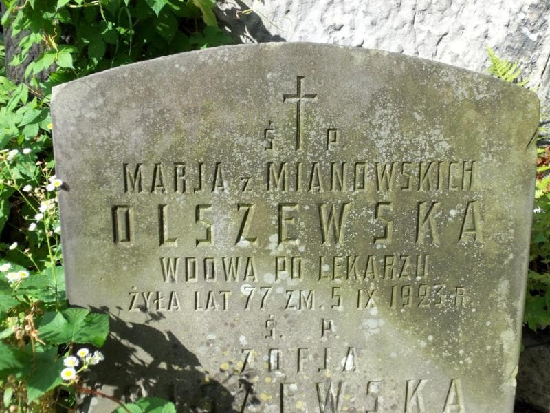 Zdjęcie grobu Marja Olszewska (2)