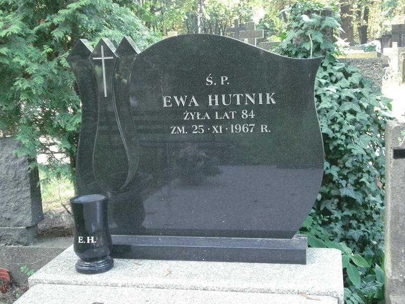 Zdjęcie grobu Ewa Hutnik (1)
