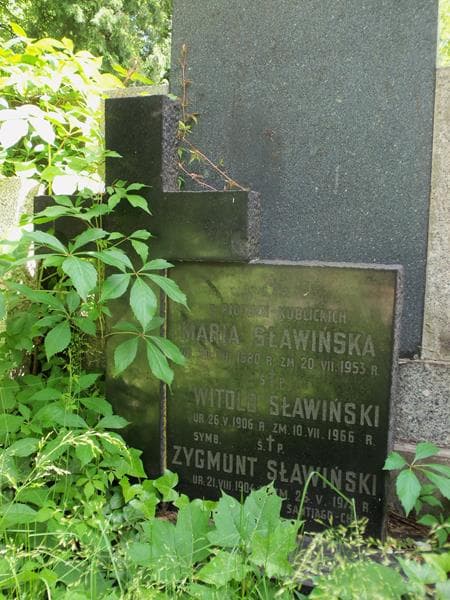 Zdjęcie grobu Witold Sławiński (2)