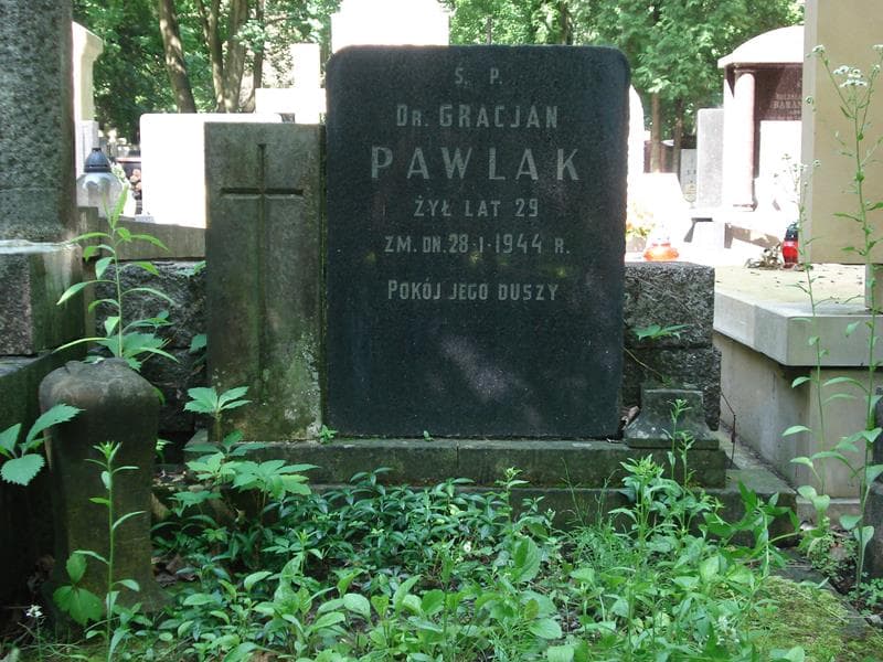 Zdjęcie grobu Gracjan Pawlak (2)