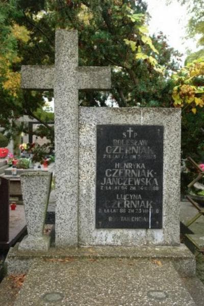 Zdjęcie grobu Henryka Czerniak - Janczewska (2)