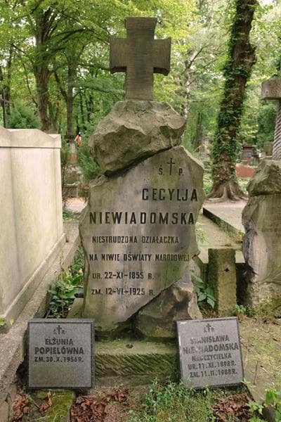 Zdjęcie grobu Cecylja Niewiadomska (2)