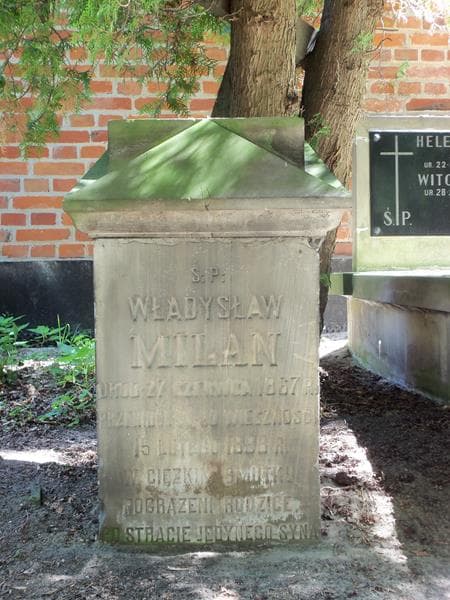 Zdjęcie grobu Władysław Milan (2)