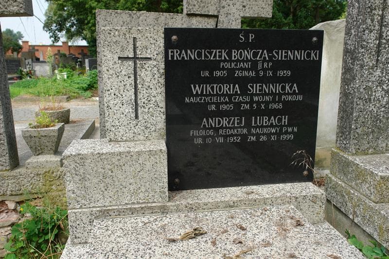 Zdjęcie grobu Franciszek Bończa-Siennicki (2)
