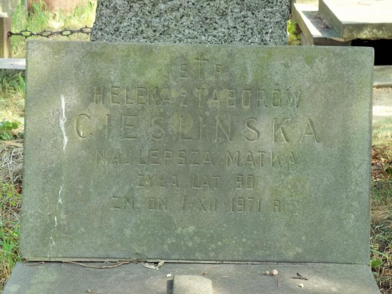 Zdjęcie grobu Józef Cieśliński (2)