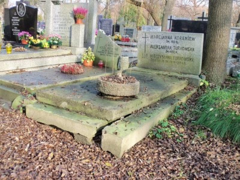 Zdjęcie grobu Mieczysława Turkowska (1)