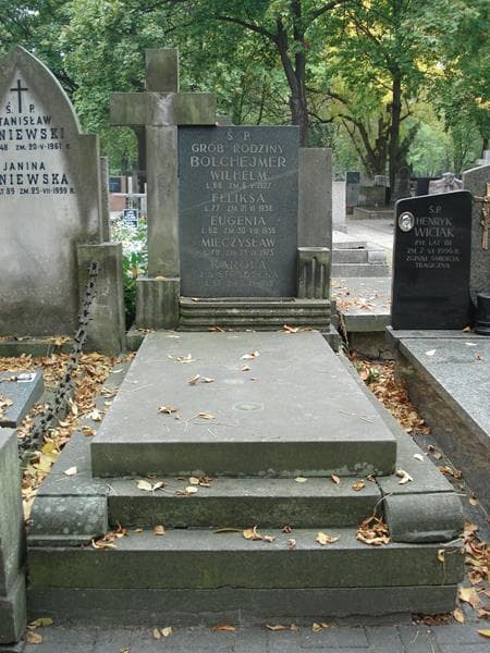 Zdjęcie grobu Feliksa Bolchejmer (1)