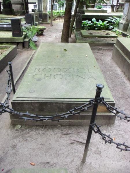 Zdjęcie grobu Justyna Chopin (2)