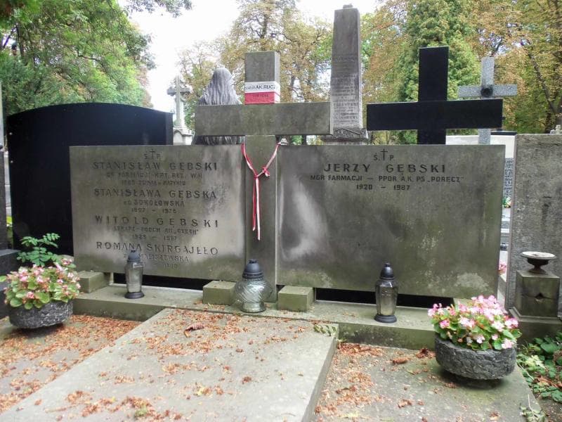 Zdjęcie grobu Witold Gębski (1)
