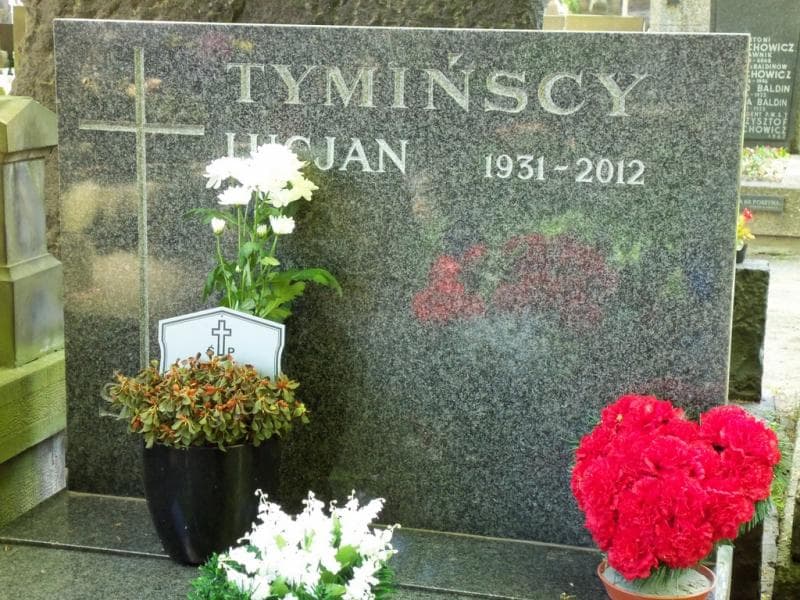 Zdjęcie grobu Lucjan Tymiński (2)