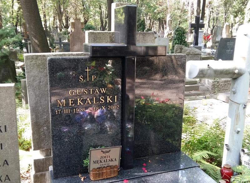 Zdjęcie grobu Gustaw Mękalski (2)