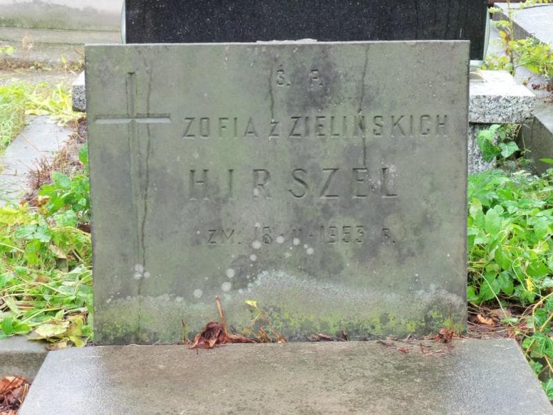 Zdjęcie grobu Zofia Hirszel (2)