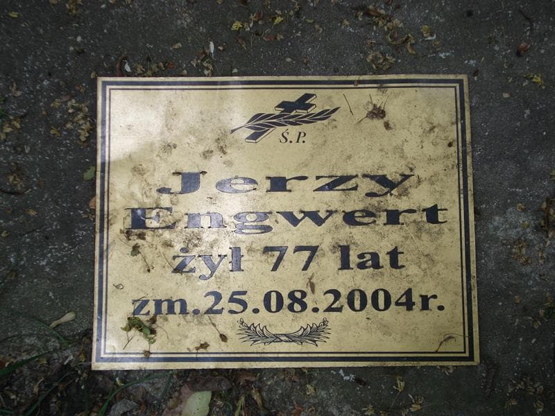 Zdjęcie grobu Anonim / Jerzy Engwert (1)