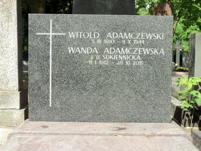 Zdjęcie grobu Witold Adamczewski (2)