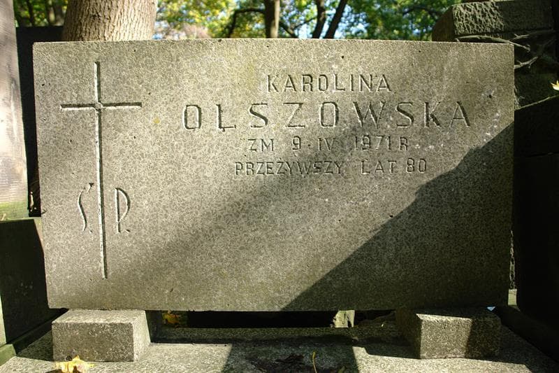 Zdjęcie grobu Karolina Olszowska (2)