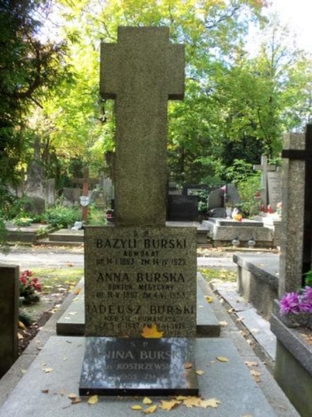 Zdjęcie grobu Anna Burska (2)