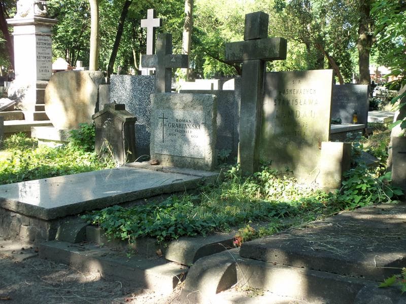 Zdjęcie grobu Stanisława Landau (1)