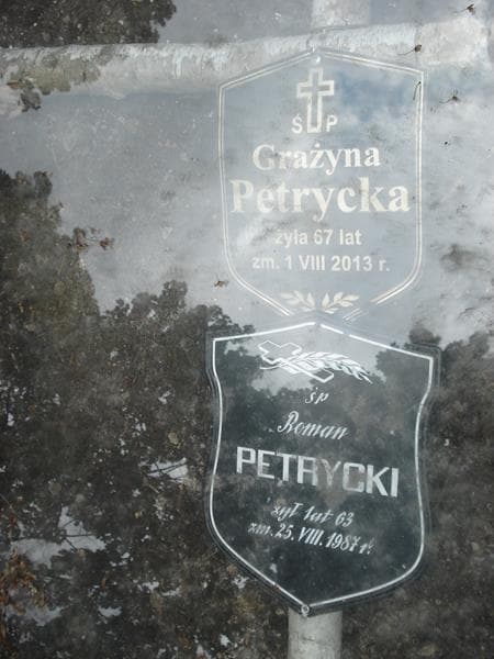 Zdjęcie grobu Józef Petrycki (2)