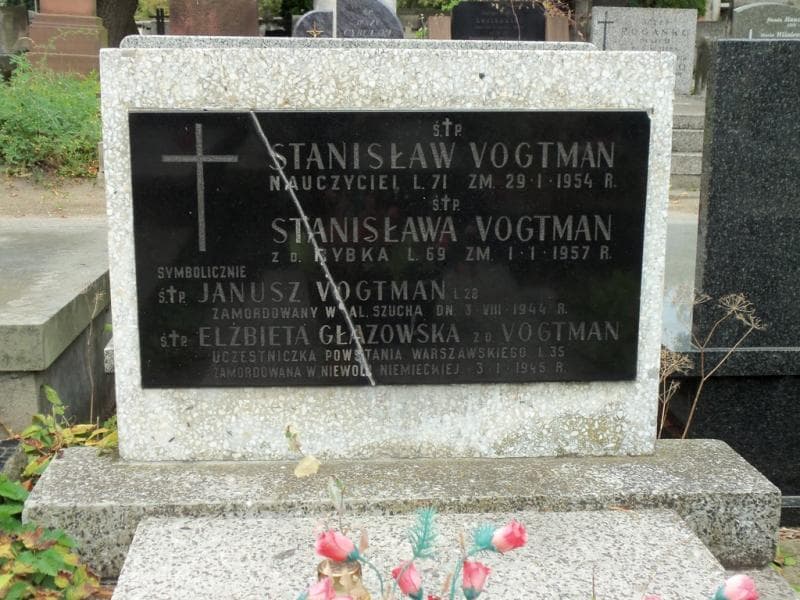 Zdjęcie grobu Janusz Vogtman (2)