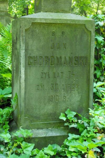 Zdjęcie grobu Jan Choromański (2)