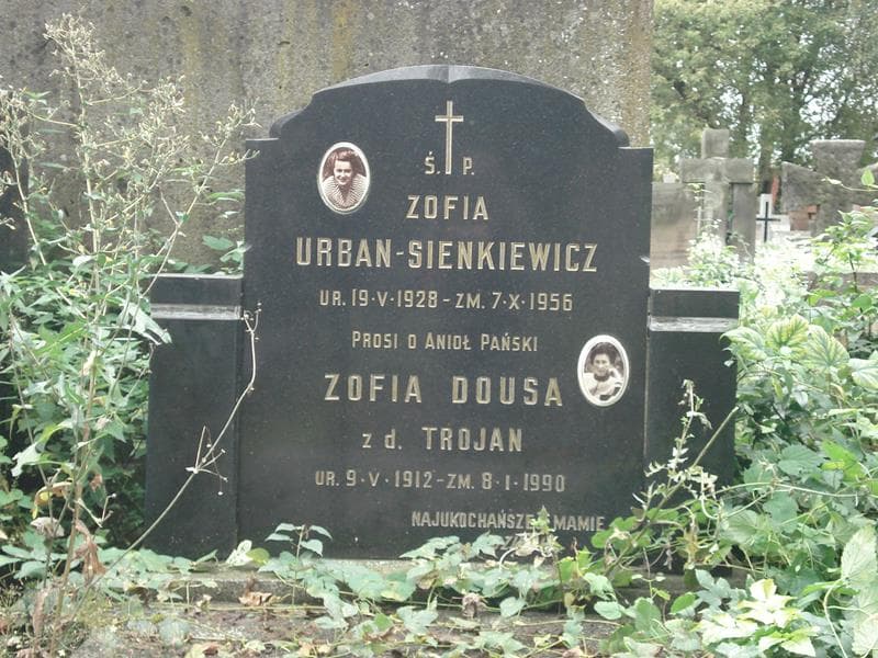 Zdjęcie grobu Zofia Urban-Sienkiewicz (2)