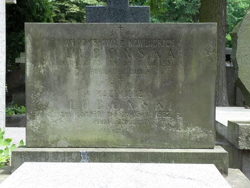 Zdjęcie grobu Kazimierz Luboński (2)