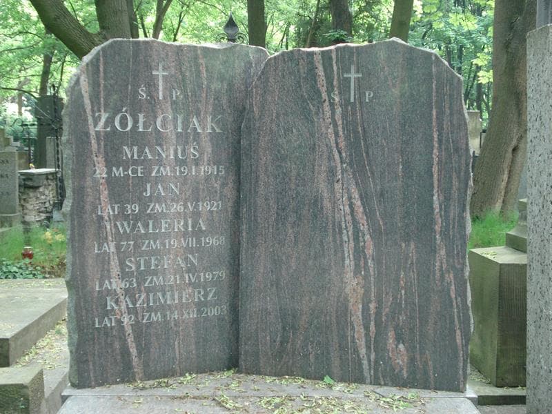 Zdjęcie grobu Kazimierz Żółciak (1)