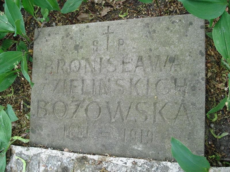 Zdjęcie grobu Bronisław Bozowski (2)