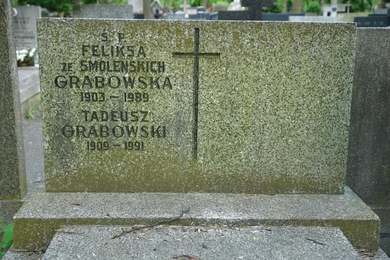 Zdjęcie grobu Feliksa Grabowska (2)