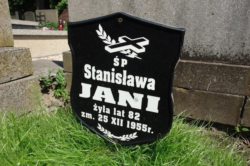 Zdjęcie grobu Stanisława Jani (2)