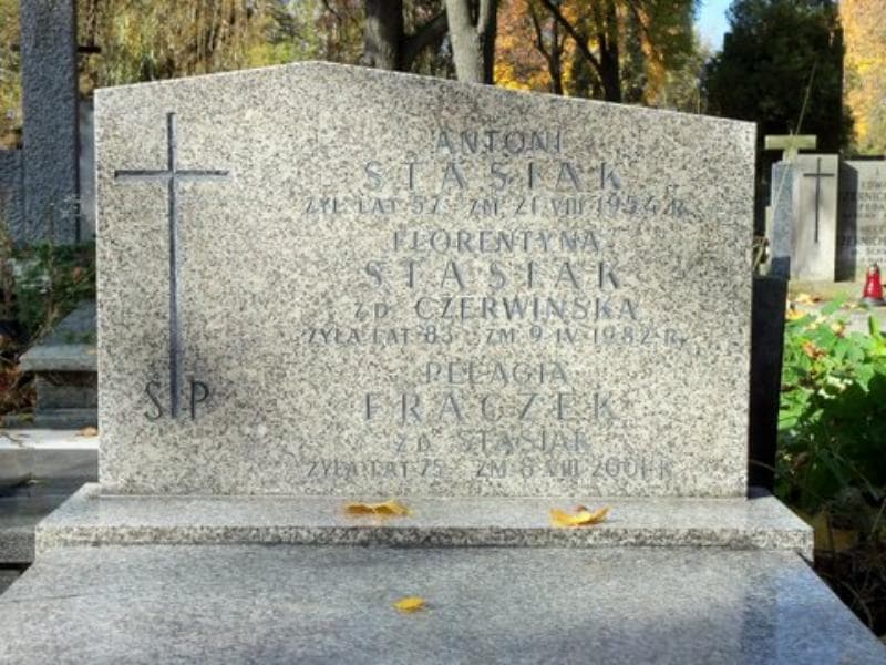 Zdjęcie grobu Pelagia Frączek (2)