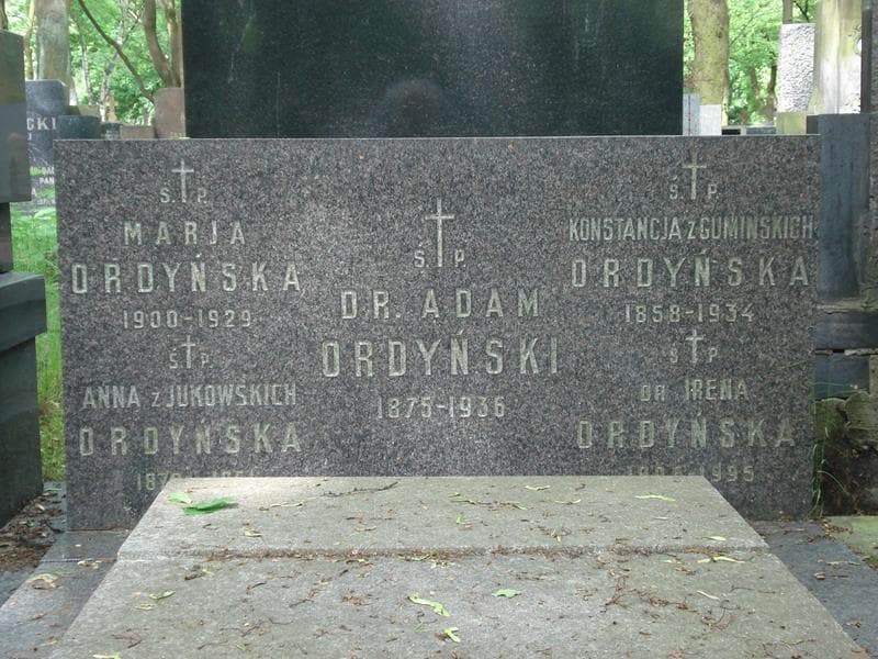 Zdjęcie grobu Adam Ordyński (2)