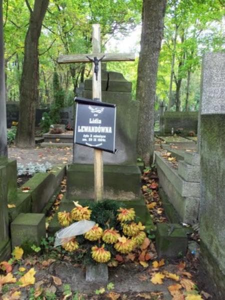 Zdjęcie grobu Lidia Lewandówna (1)