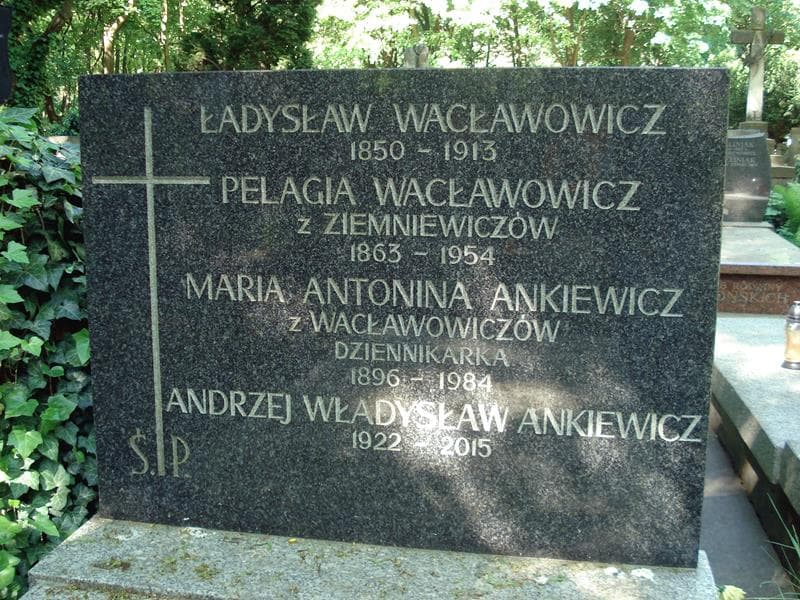 Zdjęcie grobu Maria Antonina Ankiewicz (1)