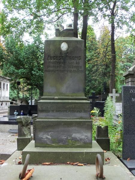 Zdjęcie grobu August Drong (2)