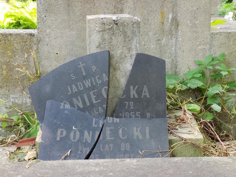Zdjęcie grobu Jadwiga Poniecka (2)