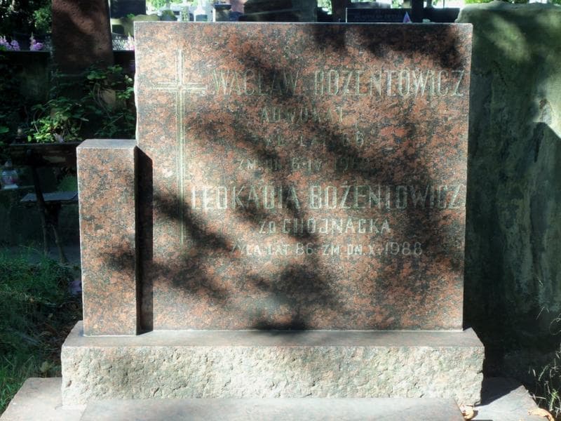 Zdjęcie grobu Wacław Bożentowicz (2)