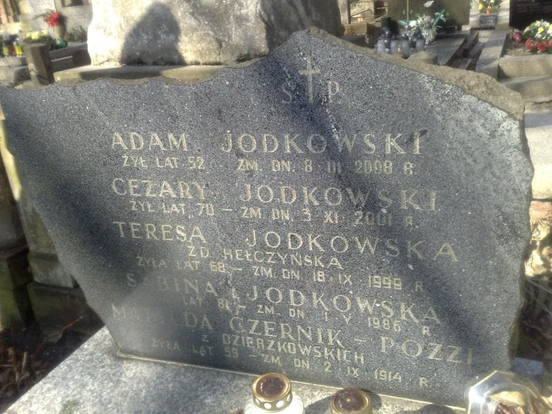 Zdjęcie grobu Matylda Czernik-Pozzi (2)