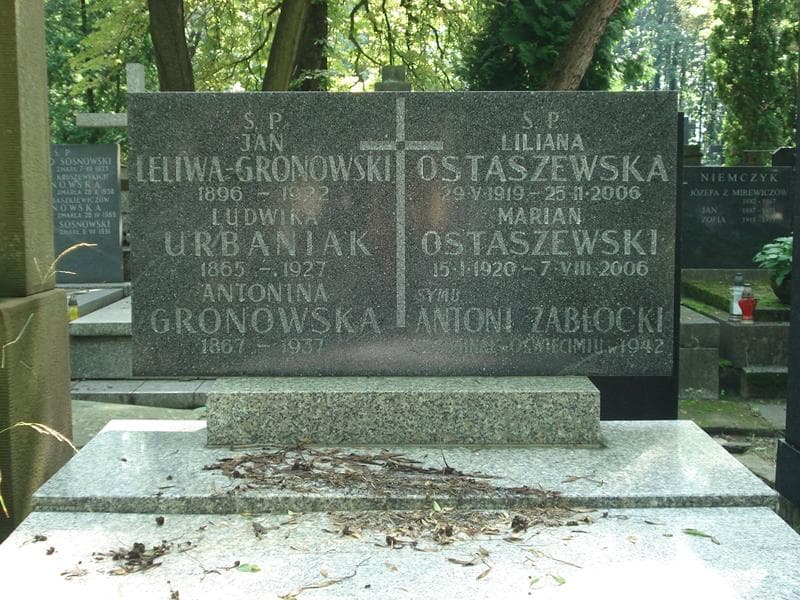 Zdjęcie grobu Ludwika Urbaniak (2)
