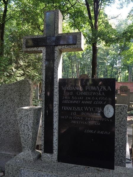 Zdjęcie grobu Franciszka Wycisk (2)