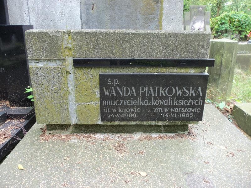 Zdjęcie grobu Wanda Piątkowska (2)