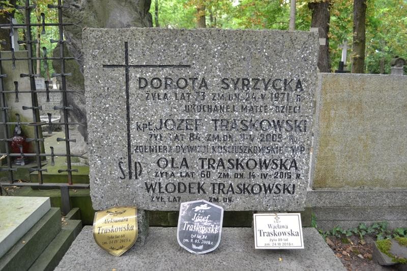 Zdjęcie grobu Józef Traskowski (2)