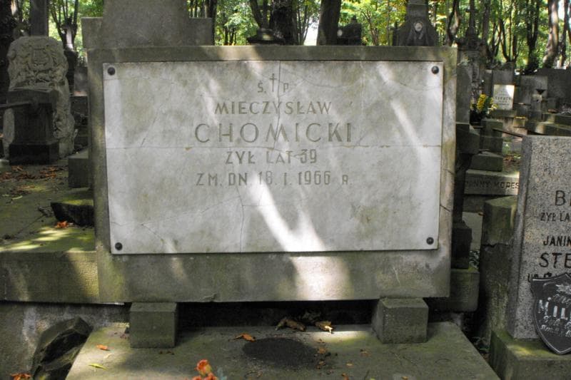 Zdjęcie grobu Mieczysław Chomicki (2)